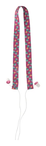 Lanyard cu căști incluse, personalizat — fotografia 1