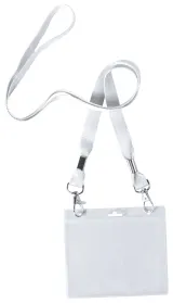 Lanyard cu suport ecuson din PVC — fotografia 1