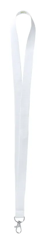 Lanyard din PET reciclat cu carabină metalică — fotografia 1