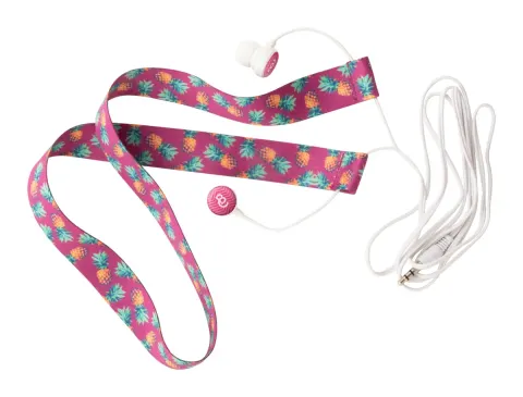 Lanyard cu snur casti personalizat