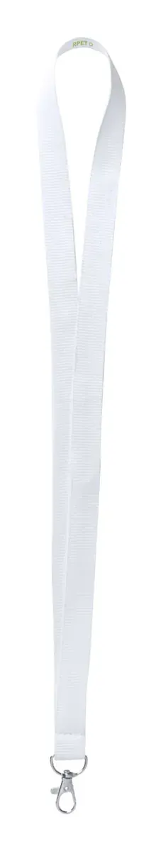 Lanyard din PET reciclat cu carabină metalică